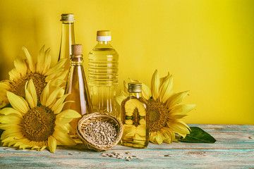 Sunflower Oil Advertising Projects __ Photos, videos, logos, illustrations and branding